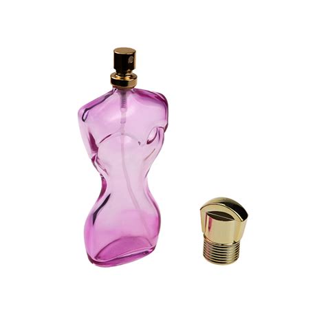 woman body perfume bottle